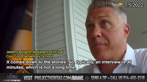 Project Veritas exposes Connecticut principal admitting to discrimination in hiring