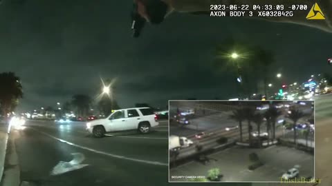 Bodycam shows deputy opening firing on man seen repeatedly ramming the deputy’s vehicle with his SUV