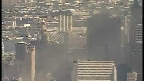 911 Both Collapses Looked Like Implosions ... Water For WTC 7 Fires (WPIX Chopper11)