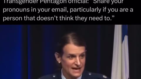 This is how the USAF indoctrinates cadets into transgenderism at the Air Force Academy!