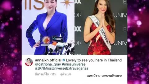 Catriona Gray nasa Thailand na! Rarampa ito sa Miss Universe Extravaganza at Miss Angola kawawa!