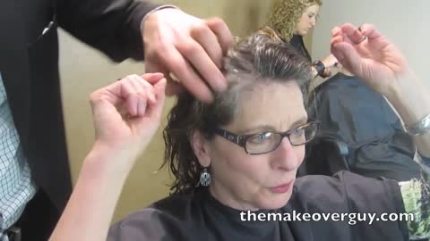 MAKEOVER! Reveal My Natural Gray Hair! by Christopher Hopkins, The Makeover Guy