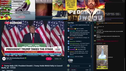 Cozy #TeamChrist strem / TRUMP RALLYS 7-7 AND 7-8 REEEEEEEE