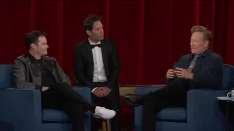 Paul Rudd Crashes Bill Hader’s CONAN Interview - Or SO he 'thinks'