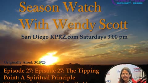 Episode 27: The Tipping Point: A Spiritual Principle