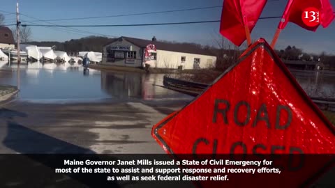 Floods hit East Coast in wake of powerful storm