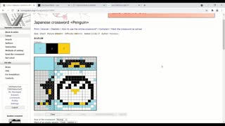 Nonograms - Penguin 2