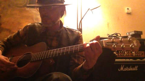 Burny Hill - 'This Girl Has Walked The Streets' - Acoustic Blues Guitar Song