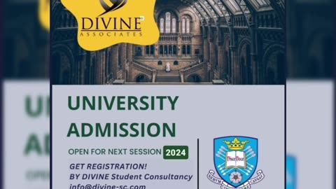 University of Sheffield United Kingdom Admission Open 2024