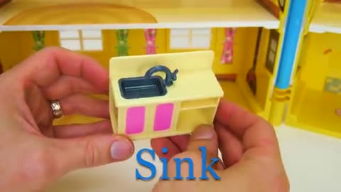 Kids let's Lear common words pororos fun toy dollhouse | jojofun