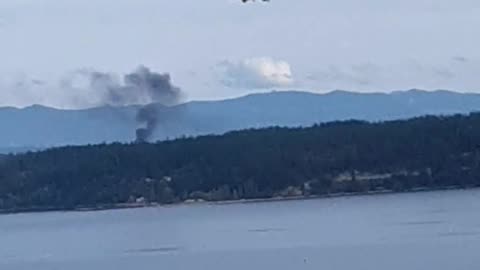 The heck is burning across the water from puget sound?,sun,september 24th,2023