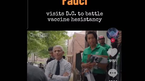 Fauci visits D.C to battle Vaccine