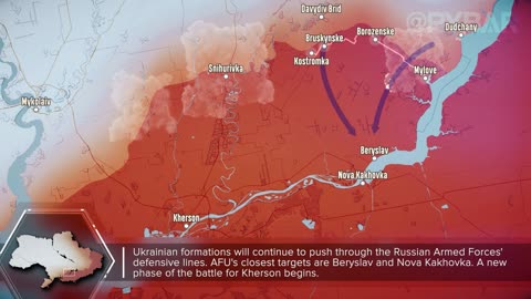 RYBAR: Russian Armed Forces regrouping in Kherson Region Chronicle of Battles on October 4, 2022