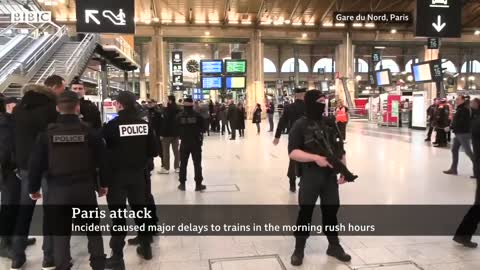 Paris Gare du Nord stabbing attack leaves six injured