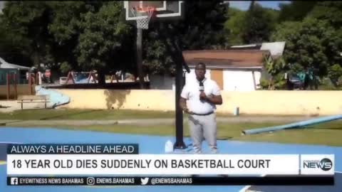 18YR OLD FOULS OUT PERMANENTLY !! DIES ON THE BASKET BALL COURT, BASKET BALL IS BAD FOR YOUR HEALTH