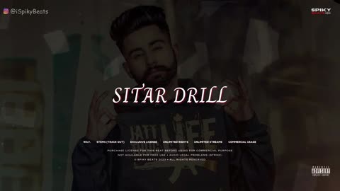 Varinder Brar x Gill Saab Type Sitar Drill Beat Instrumental 2023 - "Sitar Drill"