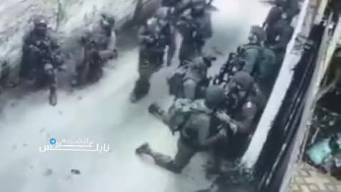 *Heavy IDF forces operating in Tulkarm.