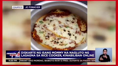 FRONTLINETONIGHTRice cooker lasagna ngisang ina, patok online