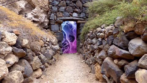 Entry portal to another world
