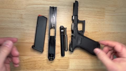 Glock 17 G17 Basic Disassembly & Reassembly for cleaning