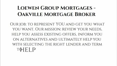 oakville mortgage brokers