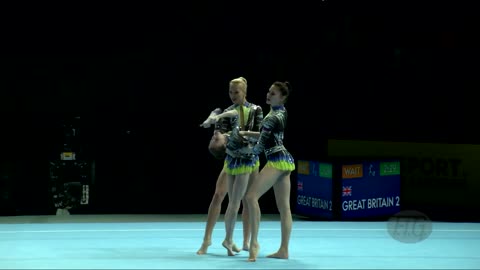 Russian Federation (RUS) - 2018 Acrobatic Worlds, Antwerpen (BEL) - Combined Womens Group