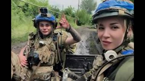 Wild geese. Female,Foreign mercenaries of the Armed Forces of Ukraine