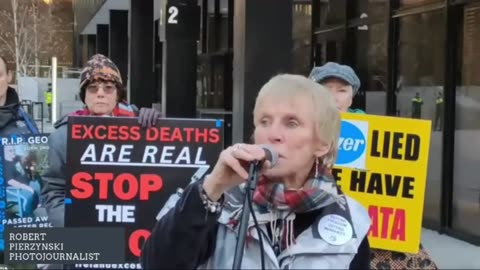 Dr. Anne McCloskey-Wakeup Eire March on Excess Deaths 1-12-23