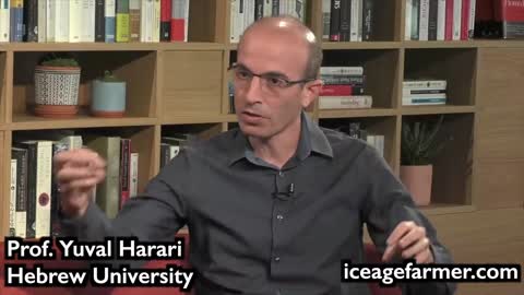 Prof. Yuval Harari reduces humans to "hackable animals" in this "new era"