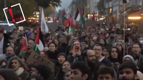 Berlín sale a la calle contra el genocidio de Israel al pueblo palestino