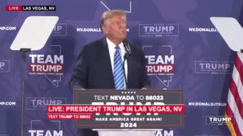 Donald Trump In Las Vegas NV