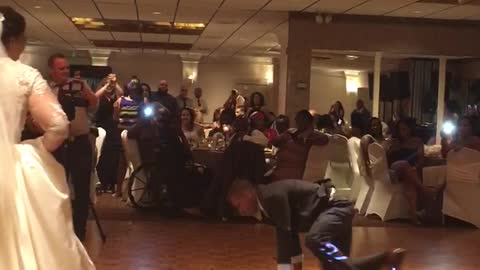 Surprise Wedding Father Daughter Breakdance