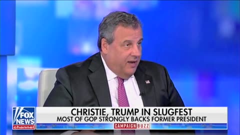 Poor Chris Christie. He's jealous President Trump came on my show.