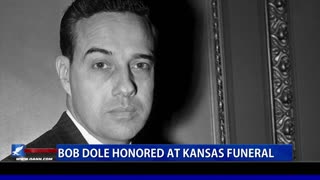 Bob Dole honored at Kansas funeral