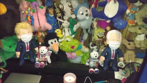 Stuffed animal room before 2020 Election 10-26-2020