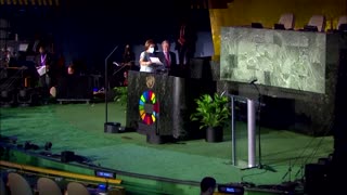 U.S. poet Amanda Gorman kicks off the U.N. General Assembly