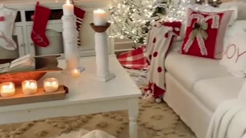 Best Christmas decoration ever with Cute adorable Dog