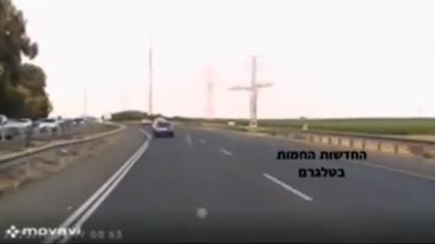 🚀🇮🇱 Israel War | Rocket Narrowly Misses Road in Ashdod | RCF