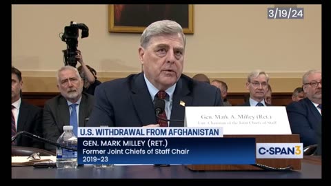 Retired Generals Testify on U.S. Withdrawal From Afghanistan Part 1 of 2