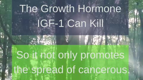 Growth Hormone IGF 1 Can Kill #viralvideos #trending #scenar #fyp #susannejager #igf1 #protein