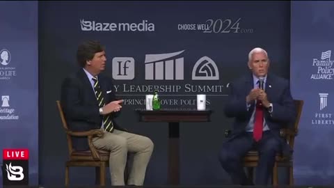 Mike Pence gets DRILLED by Tucker Carlson in uncomfortable moment