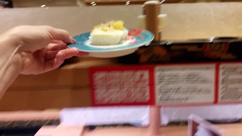 Express Sushi Boat in Japan is next generation type! Fun to order
