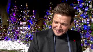 Jeremy Renner gets festive with Marvel's 'Hawkeye'
