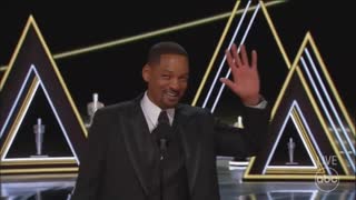 Will Smith's Eyebrow Raising Oscars Acceptance Speech