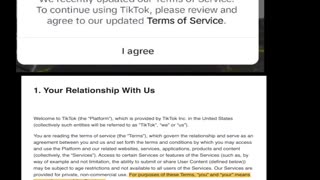 Tiktok Terms of Service