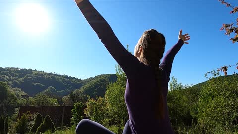 Meditation outside