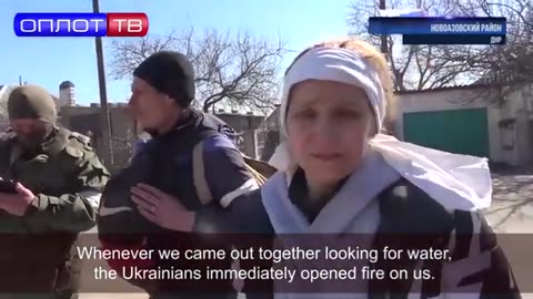 Video with a mix of mostly new testimonies from Mariupol.