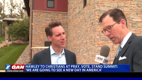 Sen. Hawley to Christians at 'Pray Vote Stand' Summit: 'We are going to see a new day in America'