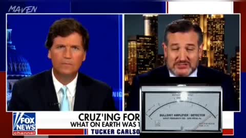 Ted Cruz Eviscerated by Tucker Carlson (Meme)