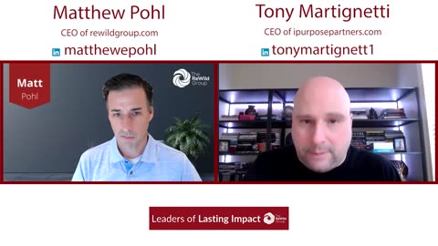 Leaders of Lasting Impact with Tony Martignetti